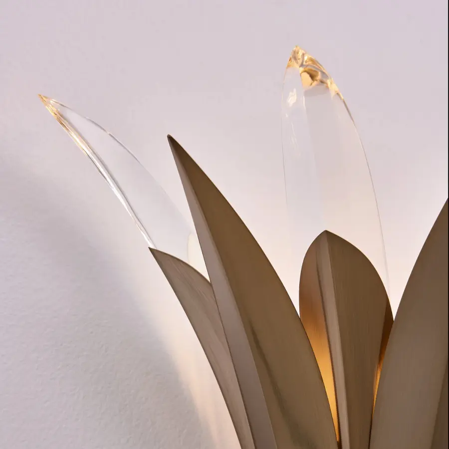Roche Wall Sconce in Winter Brass - Image 4