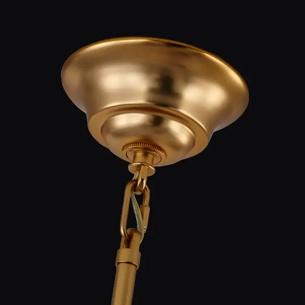 Bella 26" Pendant in Antique Brass - Image 5
