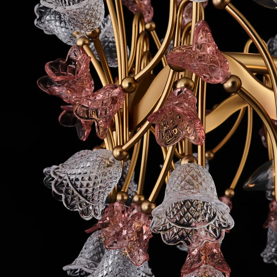 Bella 32" Pendant in Antique Brass - Image 3