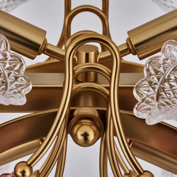Bella Island Light in Antique Brass - Image 3