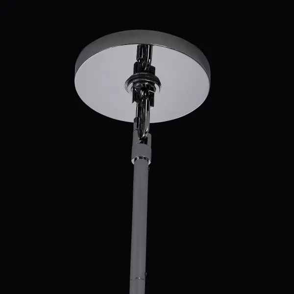 Luminoso 32" 14-Light Crystal Chandelier in Polished Chrome - Image 5