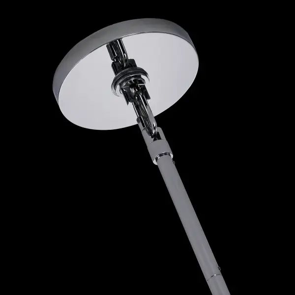 Luminoso 38" 18-Light Crystal Chandelier in Polished Chrome - Image 3