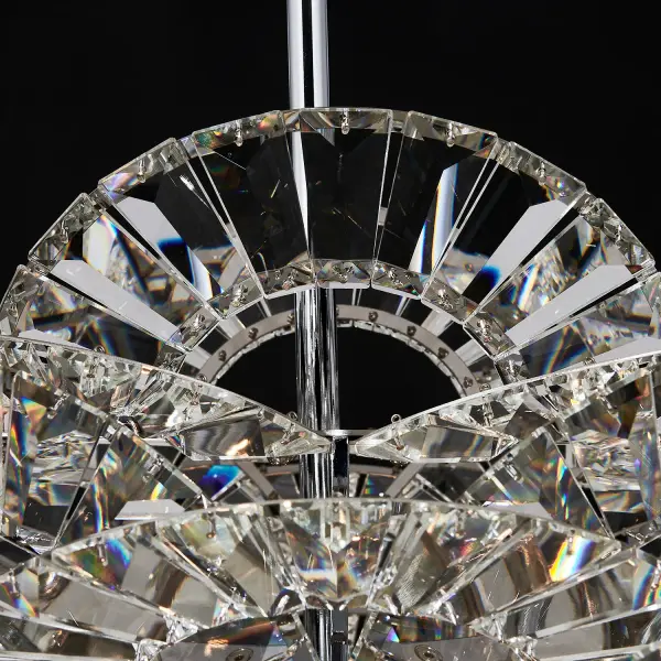 Luminoso 38" 18-Light Crystal Chandelier in Polished Chrome - Image 10