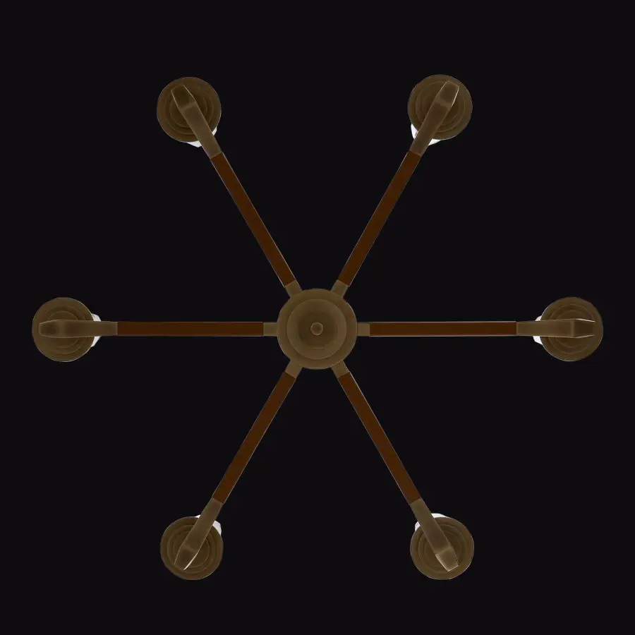 Misto 6-Light LED Chandelier - Image 2