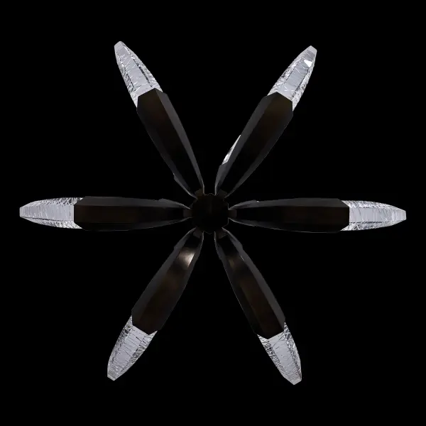 The Corna LED Chandelier transforms organic antler forms into a sophisticated modern statement piece. Its 39-inch hexagonal stainless steel framework features crystal accents and integrated LED technology, perfect for grand spaces. - alternate view