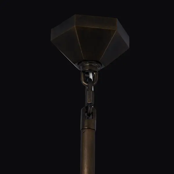 The Corna 2-Tier LED Chandelier transforms spaces with its antler-inspired sculptural design, spanning 48 inches in diameter. Advanced LED technology delivers 5040 lumens of warm 3000K light with exceptional 90 CRI color rendering. - alternate view