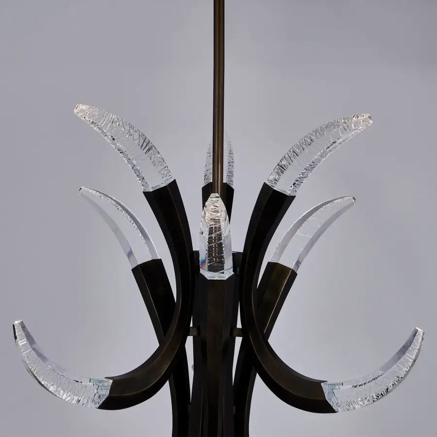 Corna 2-Tier LED Chandelier - Image 4