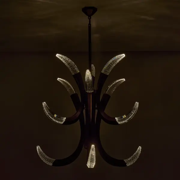 Corna 2-Tier LED Chandelier - Image 5