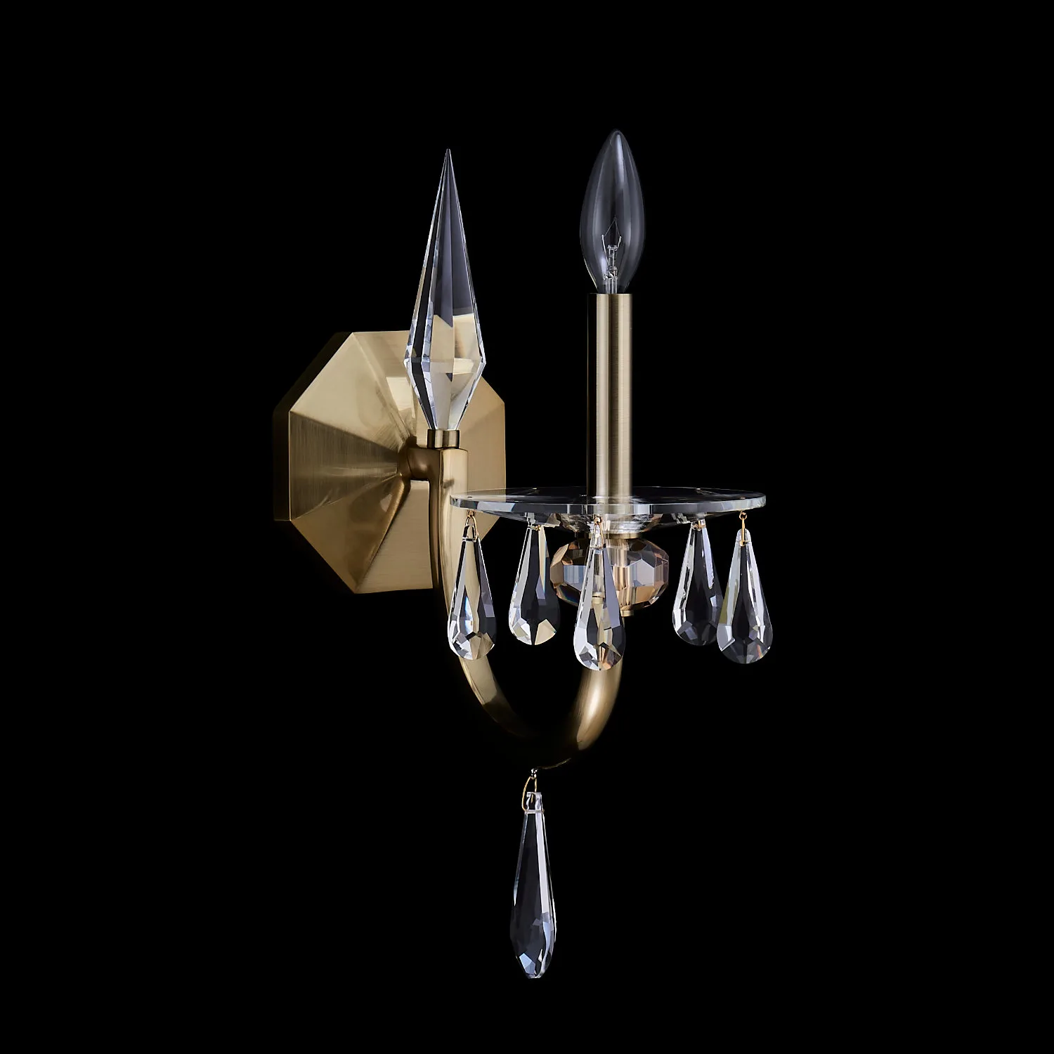 Passo Champagne Gold Wall Sconce