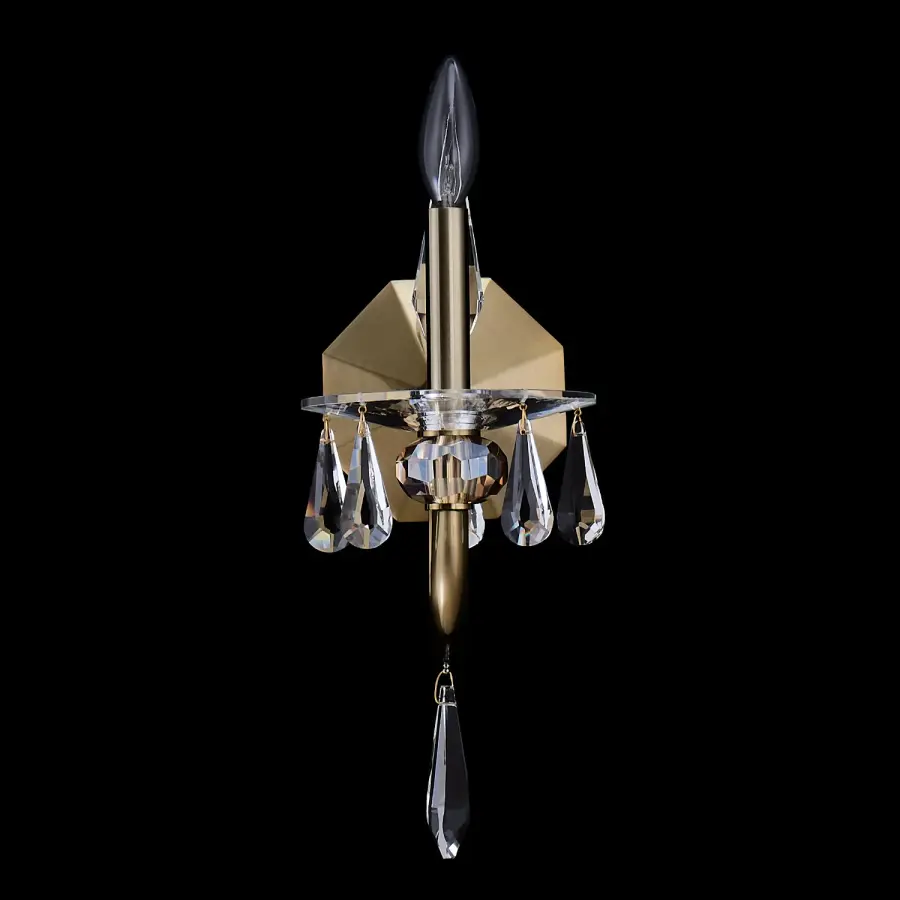 Passo Champagne Gold Wall Sconce - Image 2