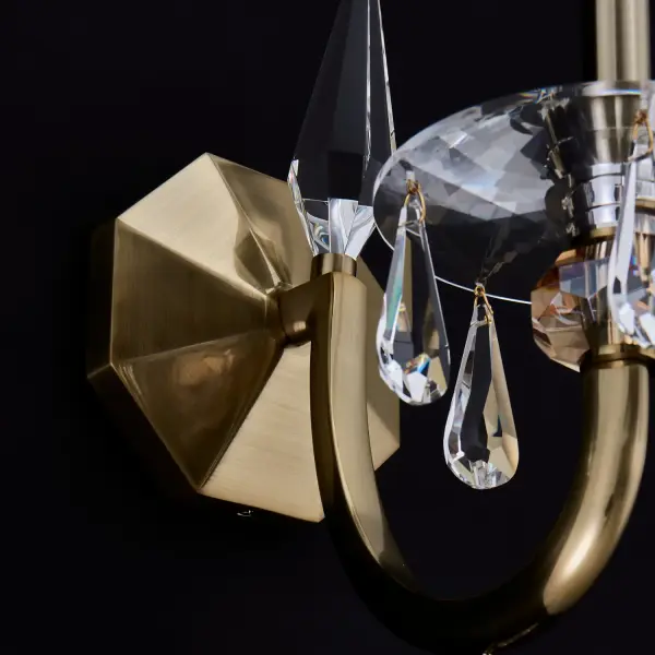 Passo Champagne Gold Wall Sconce - Image 4
