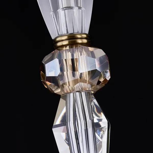 Passo 8-Light Crystal Chandelier in Champagne Gold - Image 4