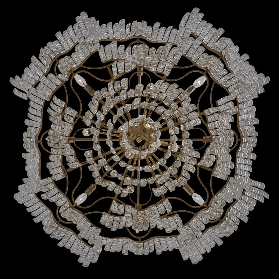 Cadere 40" Crystal Chandelier - Image 2