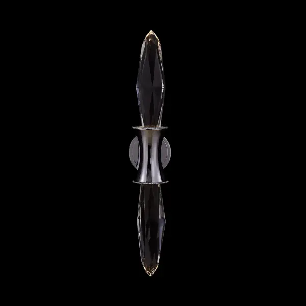 The Mostra LED Wall Sconce transforms any space into a gallery-worthy display with its illuminated crystal column design. Inspired by museum pedestals, this 27-inch tall fixture combines polished chrome with premium crystal for a sophisticated glow. Perfect for powder rooms and closets where refined lighting meets functional art.