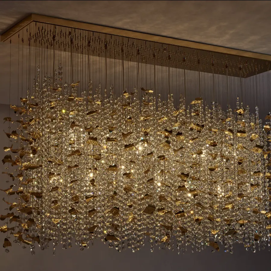 Floating Leaves Custom Flush Mount - Image 2