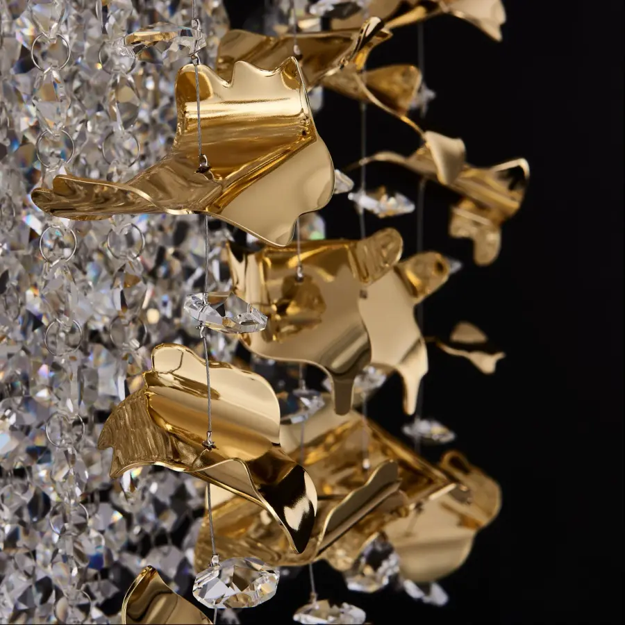 Floating Leaves Custom Flush Mount - Image 4