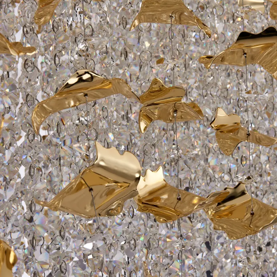 Floating Leaves Custom Flush Mount - Image 5