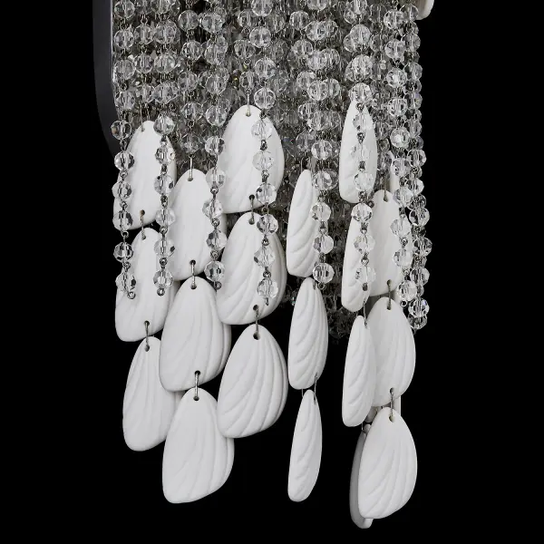 Farfalle 2-Light Crystal Wall Sconce in Brushed Champagne Gold - Image 11