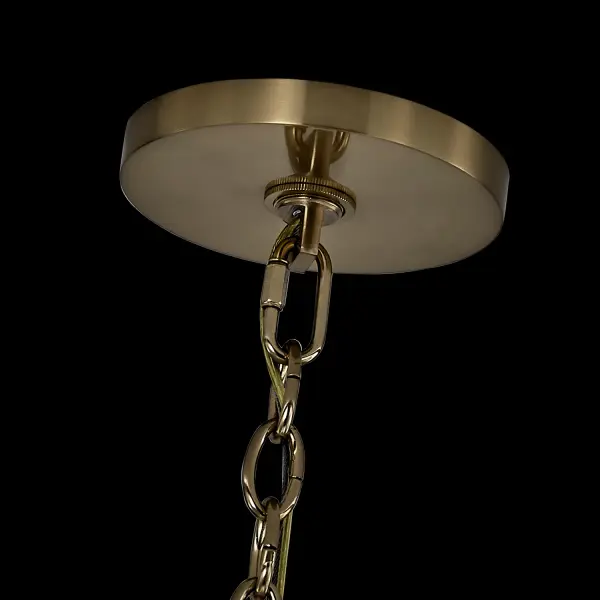 Farfalle 28" 18-Light Crystal Chandelier in Brushed Champagne Gold - Image 11