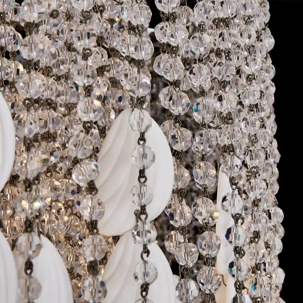 Farfalle 28" 18-Light Crystal Chandelier in Brushed Champagne Gold - Image 21