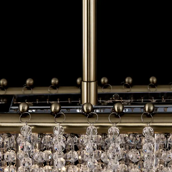Farfalle 60.5" Linear Pendant in Brushed Champagne Gold - Image 12