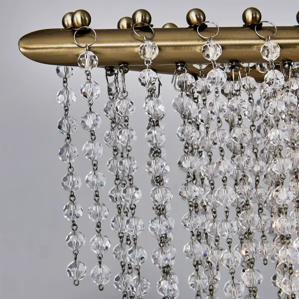 Farfalle 60.5" Linear Pendant in Brushed Champagne Gold - Image 17