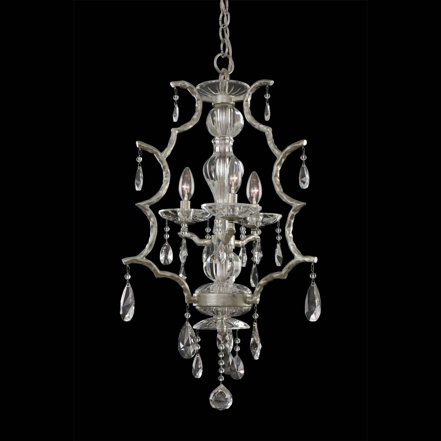 Shorecrest Three Light Chandelier in Sliver Dollar