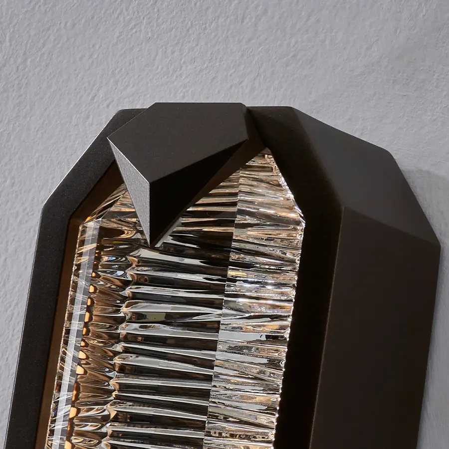 Carato 2-Light Outdoor LED Wall Sconce - Image 5