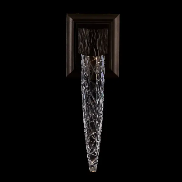 The Mezza Esterno combines rugged durability with refined elegance, featuring Firenze Crystal accents and a weather-resistant fluorocarbon finish. Perfect for both indoor and outdoor applications where style meets performance. - alternate view