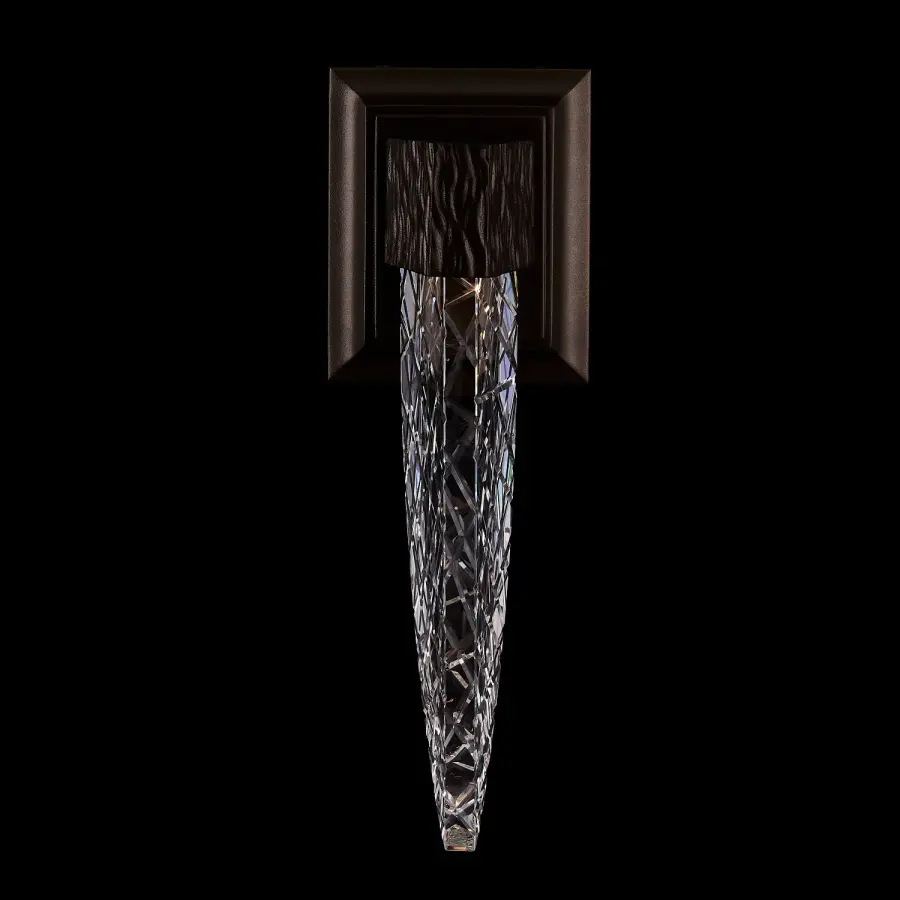 Mezza Esterno Short Outdoor Wall Sconce - Image 2