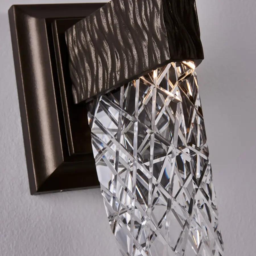 Mezza Esterno Short Outdoor Wall Sconce - Image 3