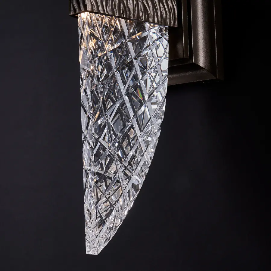 Mezza Esterno Tall Outdoor Wall Sconce - Image 3