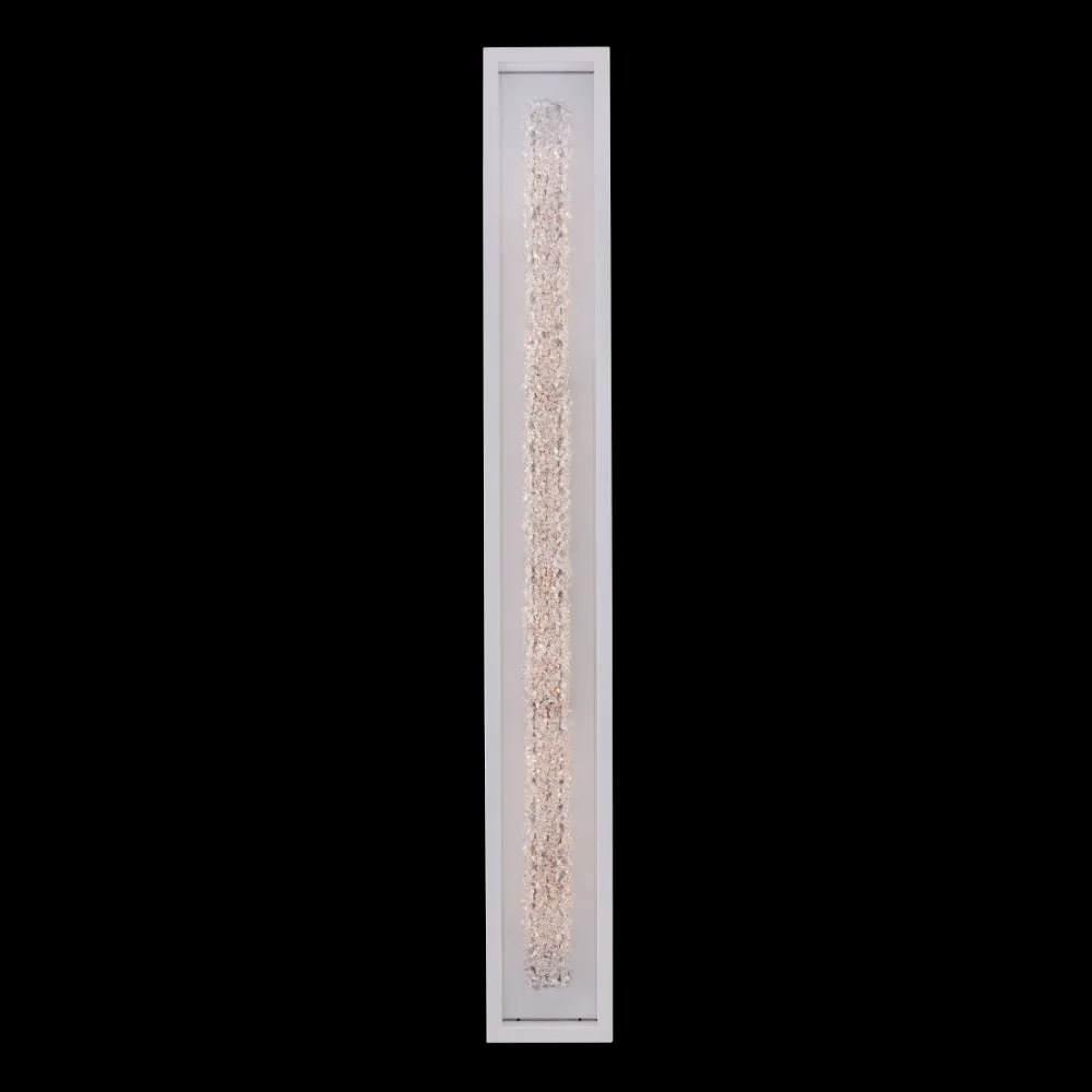 Lina Esterno 51" Outdoor Wall Sconce in Matte White