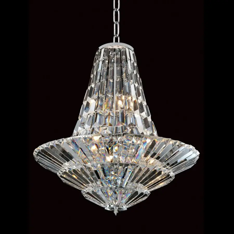 Auletta 12-Light Art Deco Chandelier