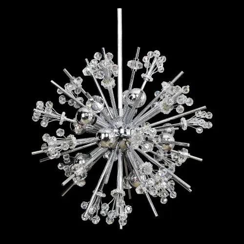 Constellation 10-Light Crystal Pendant in Polished Chrome