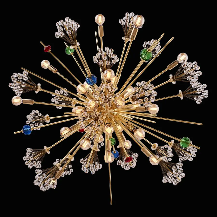 Constellation Colorata 30-Light Oval Pendant - Image 2
