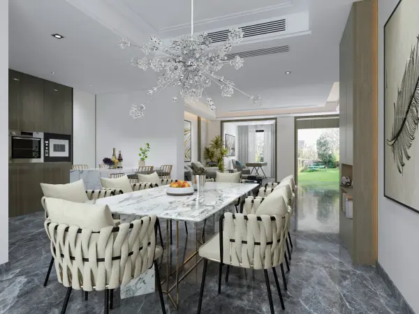 Constellation 30 Light Pendant in Polished Chrome - Image 2