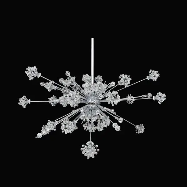 Constellation 46-Light Pendant in Polished Chrome