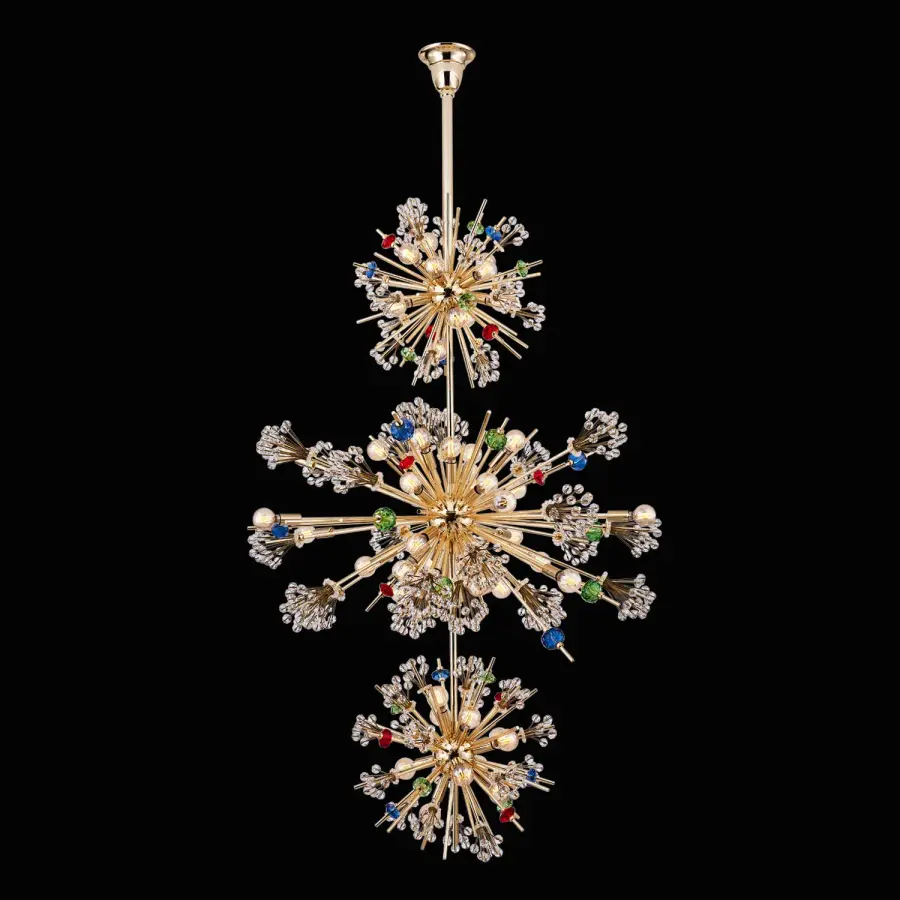 Constellation Colorata 50-Light Three-Tier Chandelier - Image 1