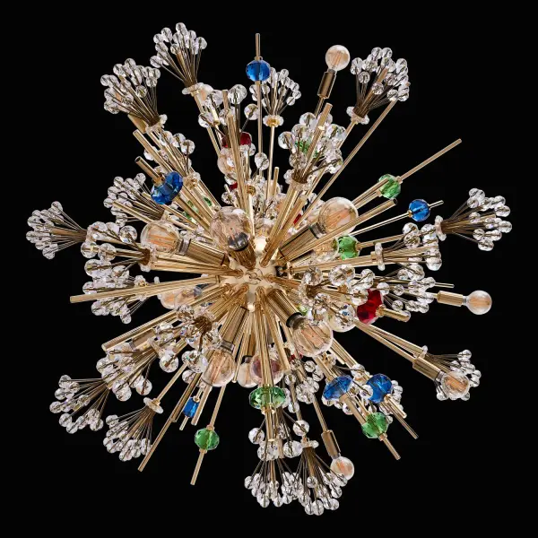 Constellation Colorata 50-Light Three-Tier Chandelier - Image 3