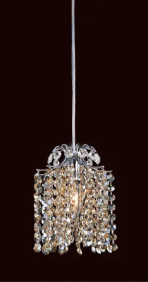 Milieu Mini Pendant One Light Mini Pendant in Chrome