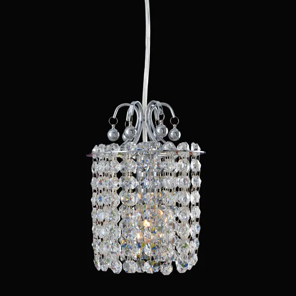Milieu 1 Light Mini Pendant in Polished Chrome