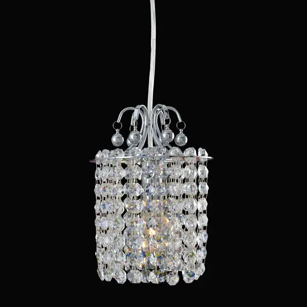 Milieu 1 Light Mini Pendant in Polished Chrome