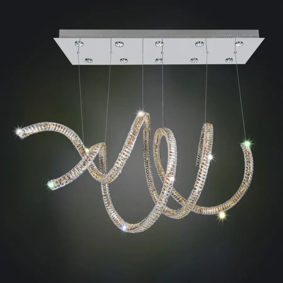 Ravina 10 Light LED Convertible Pendant