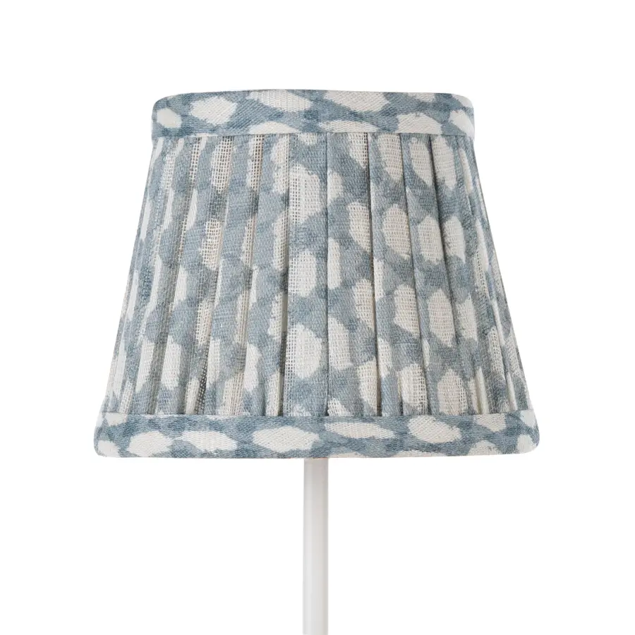 Zafferano x Fermoie Wicker Pattern Fabric Lampshade - Red - Image 16