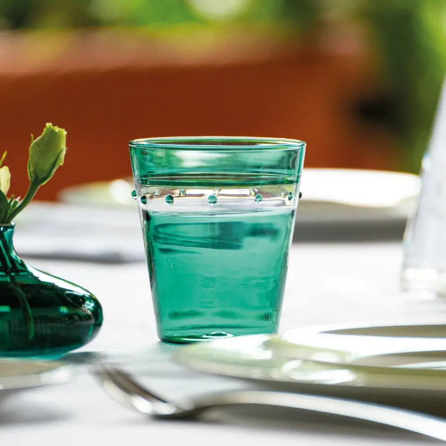 A Pallini Hand-Blown Glass Tumbler Set - Image 6