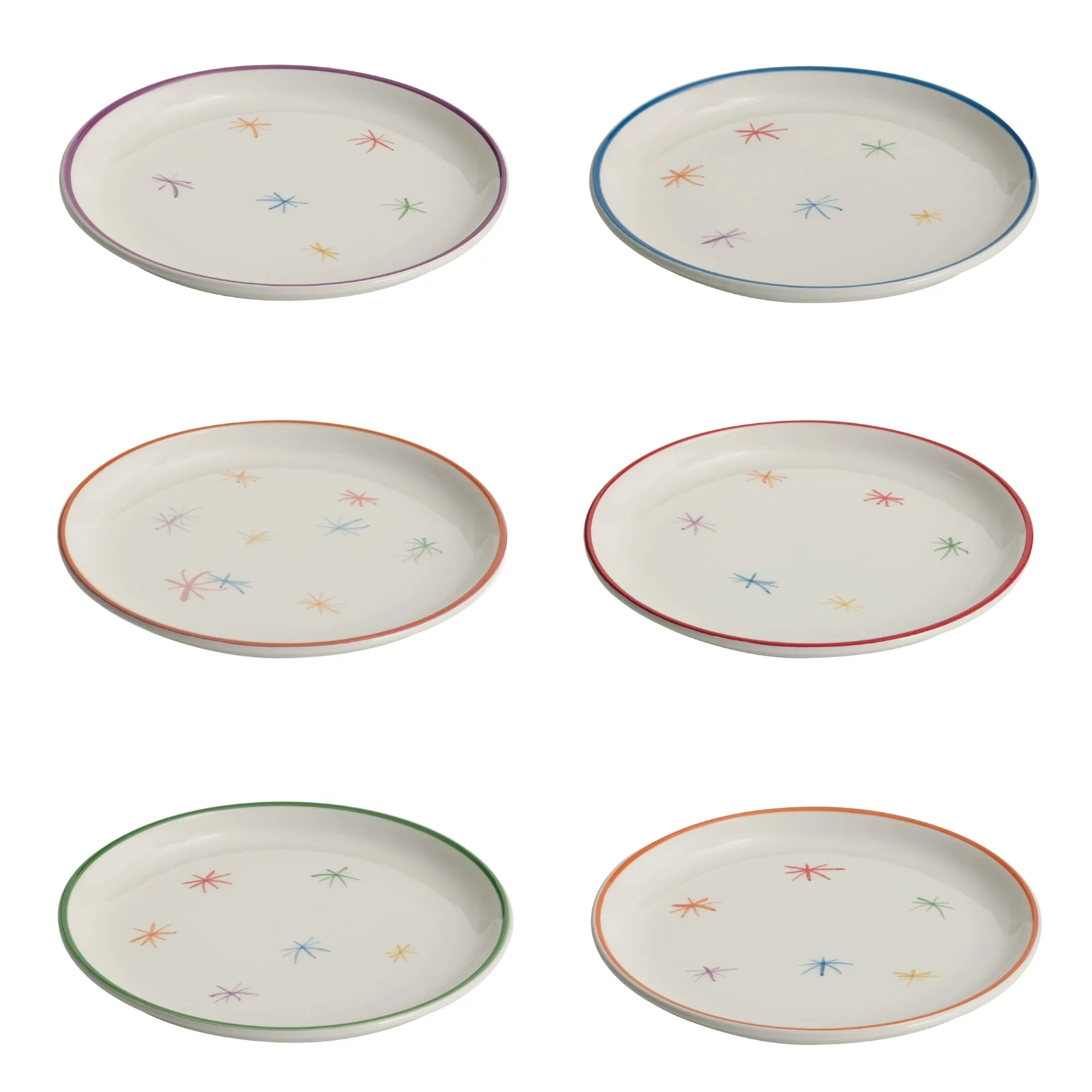 Asterisco Dessert Plate Set