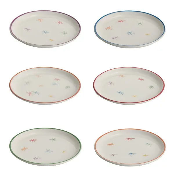 Asterisco Dessert Plate Set