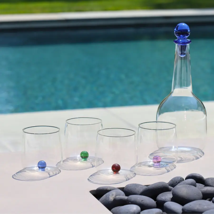 Bilia Cobalt Blue Tumbler Set of 6 - Image 9