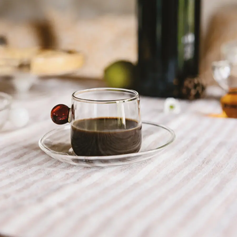 Bilia White Espresso Cup & Saucer - Image 7
